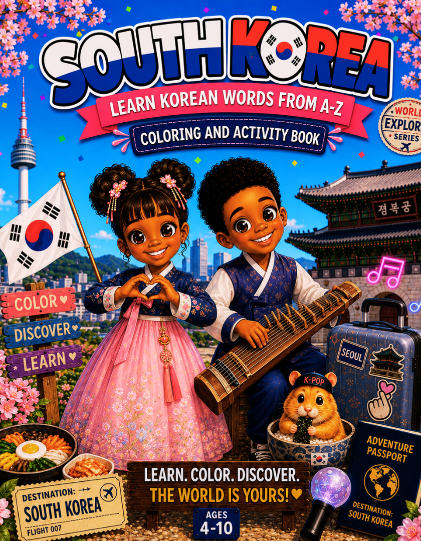 South Korea: Learn Korean Words from A–Z cover